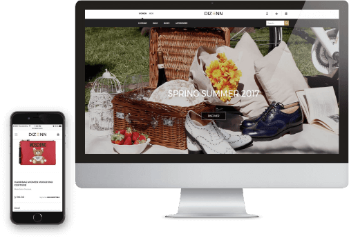 DIZENN eCommerce Website - dizenn.com 